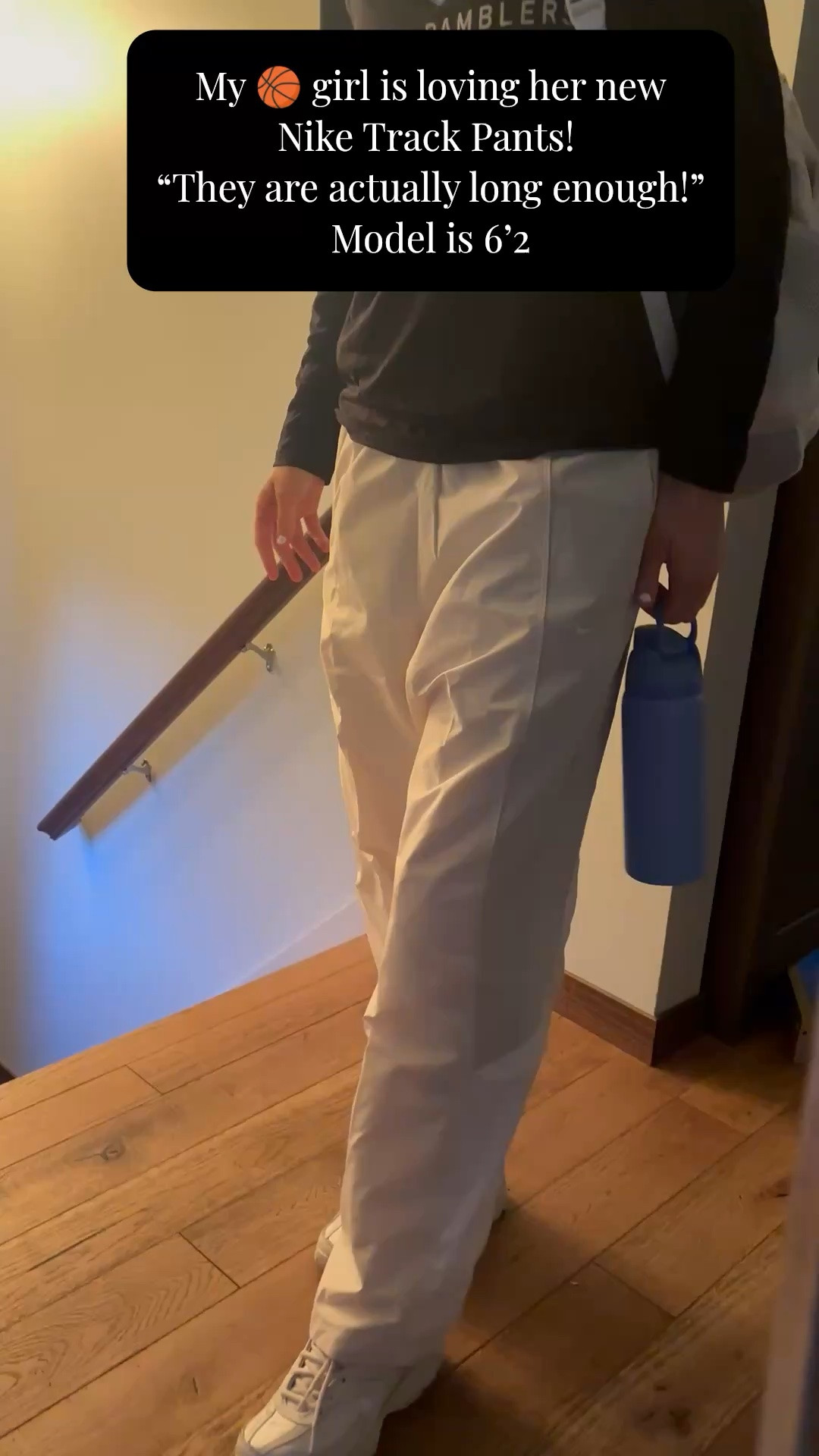 My 🏀girl is loving her new Nike track pants for warm ups.. “They are actually long enough!” 
Model is 6’2

#LTKmomlife #LTKActive #LTKfitnessgoals