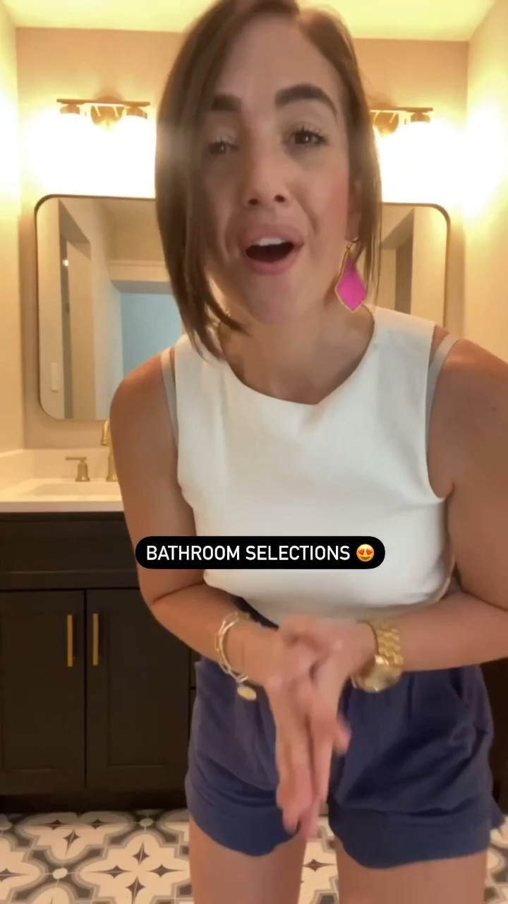 Bathroom Selections paired with Sherwin Williams Inkwell 👏🏻

#LTKhome