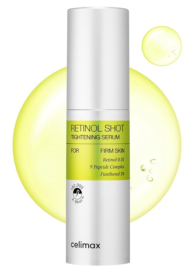 celimax The Vita A Retinol Shot Tightening Serum | with Pure Vitamin A Retinol, Peptide, Pore Min... | Amazon (US)