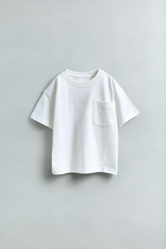 PLAIN POCKET T-SHIRT | Zara US