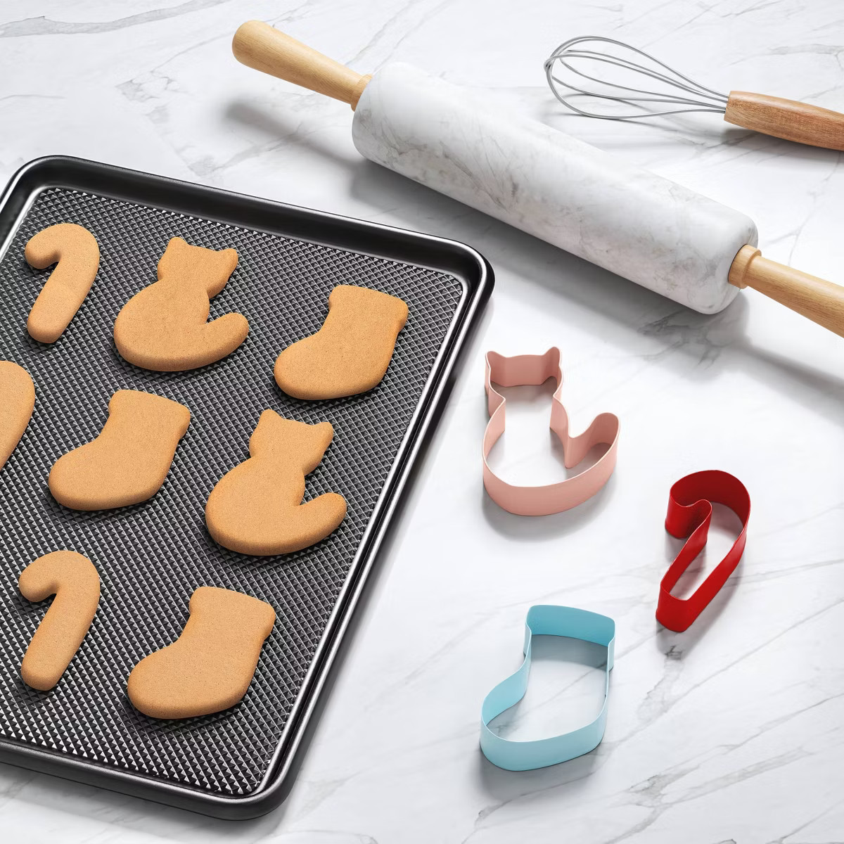 Christmas Candy Cane Cookie Cutter Red - Wondershop™ | Target