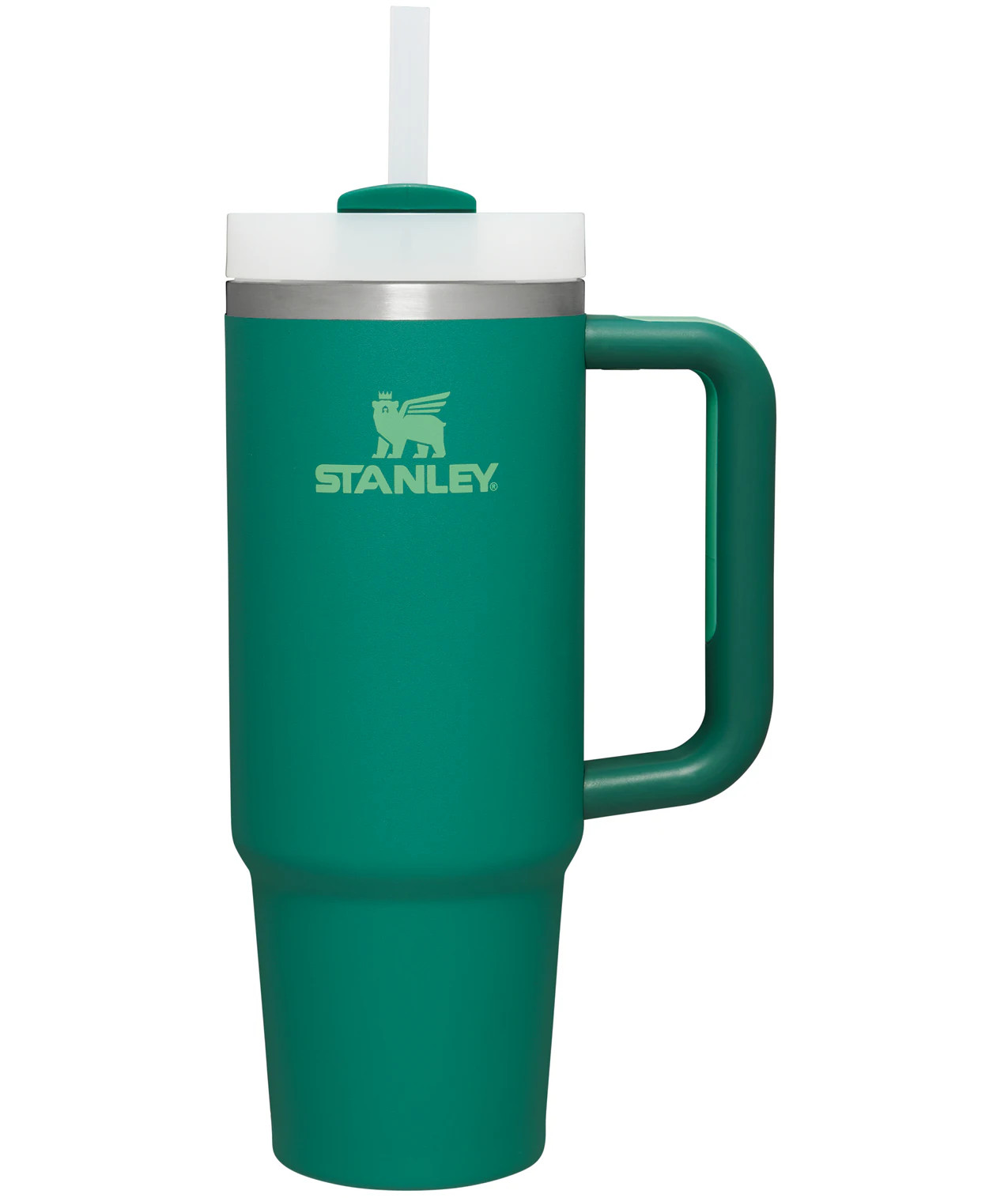 Stanley Quencher H2.0 Flowstate Tumbler 30 -fl oz Stainless steel Insulated Tumbler - Alpine in Green | 10-10827-094 | Lowe's
