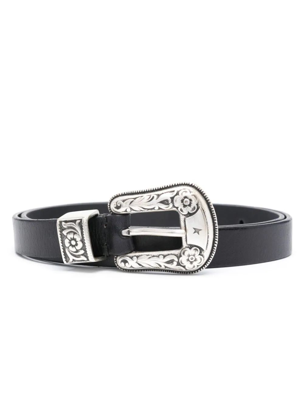 Golden Goose buckle-engraved Belt - Farfetch | Farfetch Global