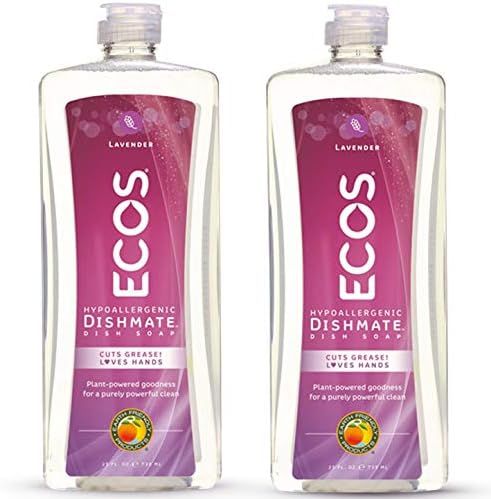 ECOS NonToxic Hypoallergenic Dishmate Dish Soap 25oz Bottle by Earth Friendly Products, 5 Fl Oz (... | Amazon (US)