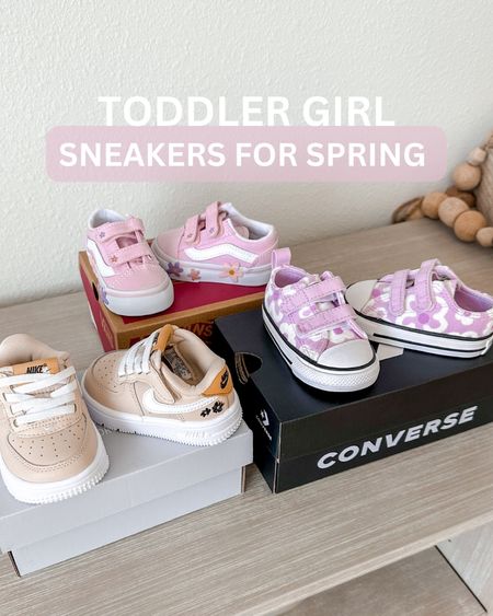 Toddler girl sneakers for spring! Some of the styles come in both toddler and kid sizes!


#LTKSeasonal