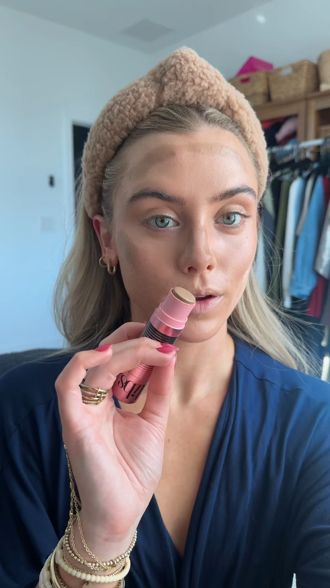 Shade moondust  my dibs code is SLOANE. Channel celestial vibes with GlowTour double-ended blush and contour sticks for out-of-this-world shimmer and ultra-creamy contour in the flick of a wrist. With stellar shades, your glow-up is written in the stars.

#LTKgrwm #LTKFindsUnder50 #LTKBeauty