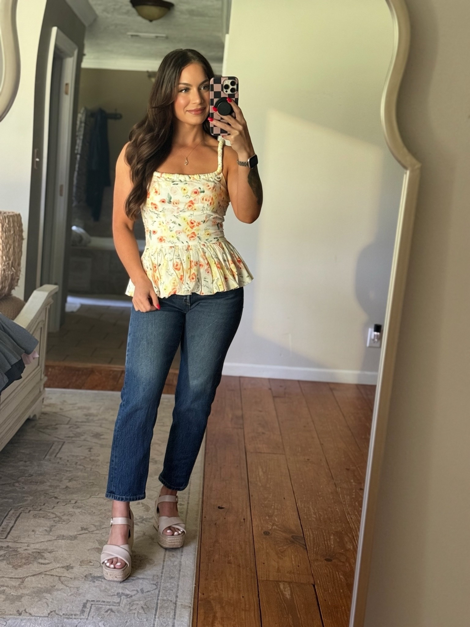 Spring time church fit with my FAVORITE petite girl Levi’s 💐✝️

#LTKgrwm #LTKootd #LTKPetite