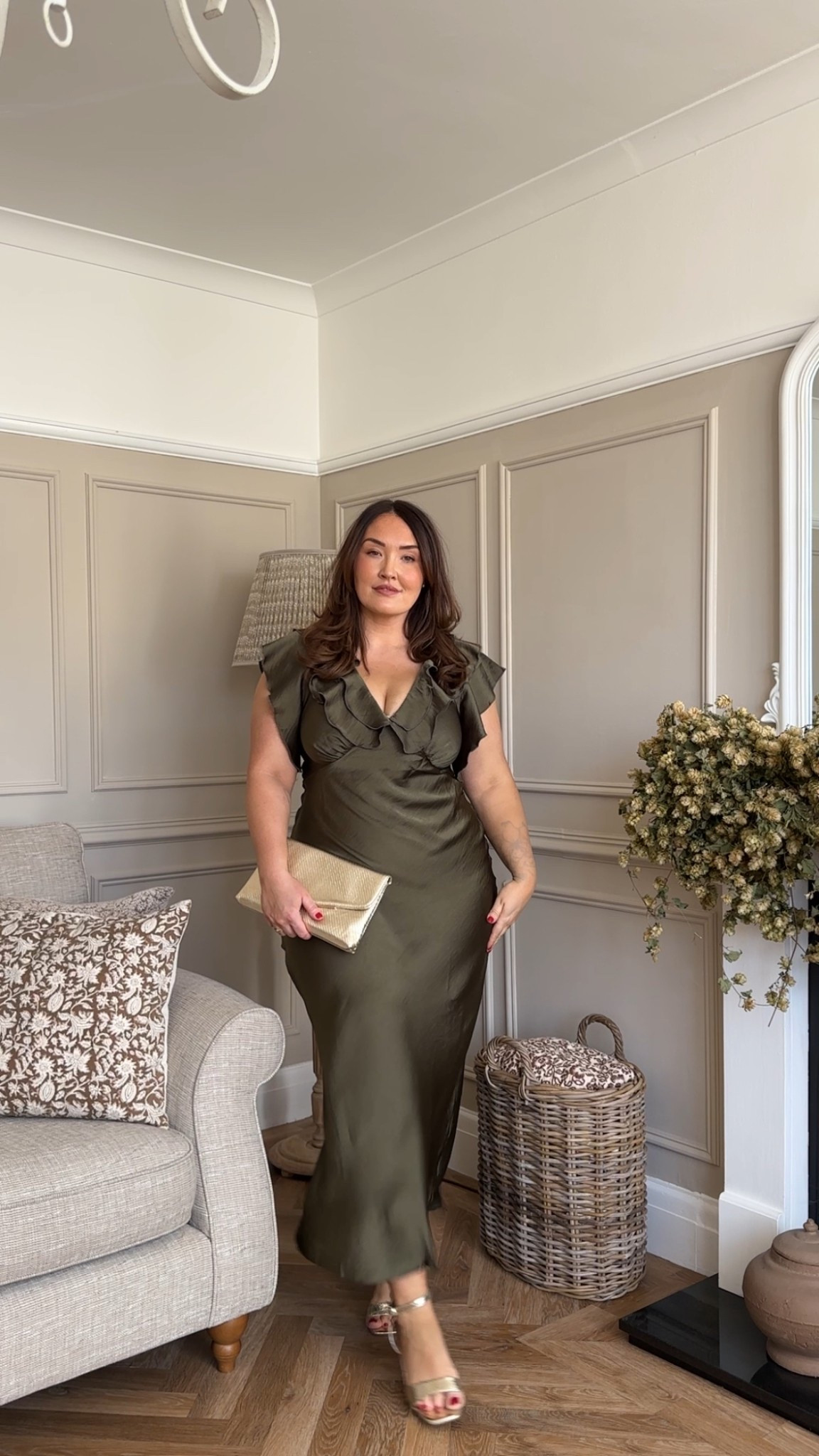 Day 21♥️ so this is probably my most favourite dress at the moment. It comes in lots of colours and it's basically my favourite satin skirt but in dress form. I've styled it up here how I would for spring/summer for daytime ( holiday) but also for wedding guests or occasions. I would also wear this dress all year round with a cute jacket and boots! A real wardrobe staple and a great price

#LTKsummer #LTKAprilSpotlight #LTKspring