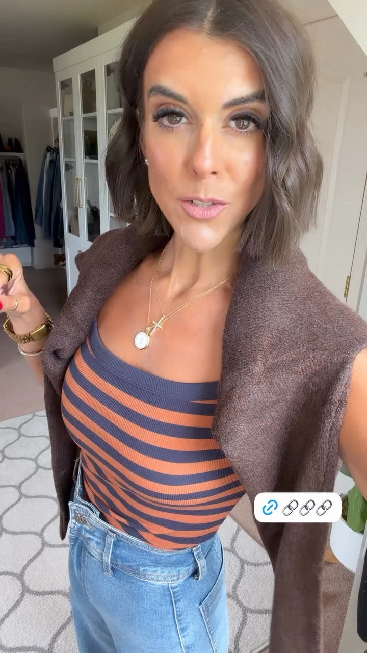 Today’s fit size small in sweater xs for n tank and jeans

#LTKgrwm #LTKmomlife #LTKdayinmylife