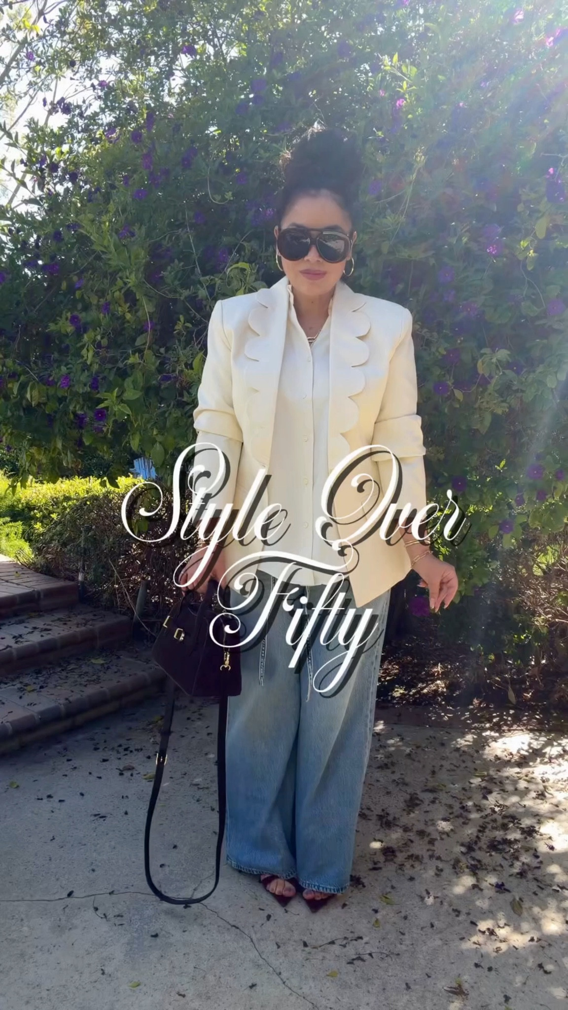 Don’t know what to wear? 

If you’re in your 40s or 50s and getting dressed feels harder than it used to… this simple formula works every time:

• A great pair of jeans
• A blouse or top in a solid color
• A blazer in a similar tone to blouse/top
• Shoes + handbag that match (same color + material = instant polish)
• And don’t forget the accessories — think of it as the seasoning that pulls everything together!

That’s it. Effortless, put-together, and ready for whatever the day brings.

👉 Save this for your next outfit + shop the full look in LTK
👉 Follow for more easy style ideas for 40+
- Use code ADRYANA35 for 35% off my blazer @VICI 

#over50fashion #styleover50 #over50style #over50andfabulous #fashionover50
