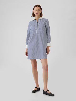 Organic Cotton Mini Shirtdress | Gap (US)