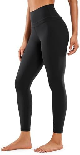 CRZ YOGA Naked Feeling Workout Leggings 25'' - High Waist Yoga Training Tight Womens Pants | Amazon (US)