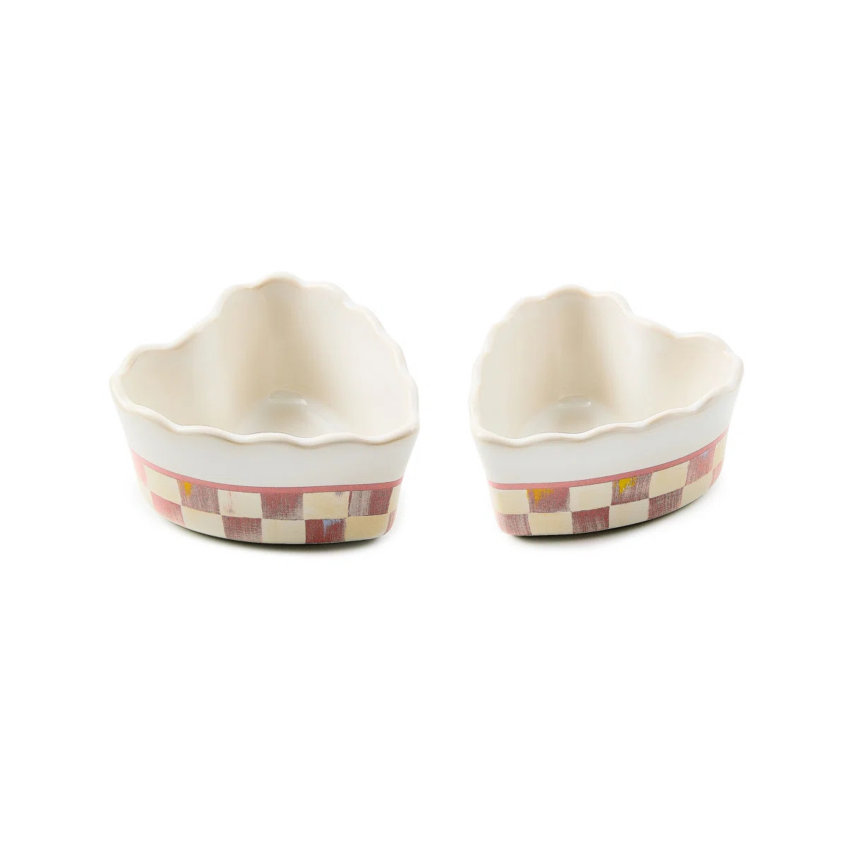 Rosy Check Everyday Heart Ramekins (Set of 2) | Wayfair North America