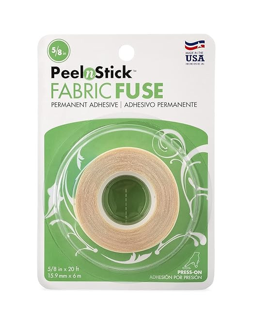 HeatnBond PeelnStick 3346 Fabric Fuse Adhesive 5/8" x 20 ft Roll | Amazon (US)