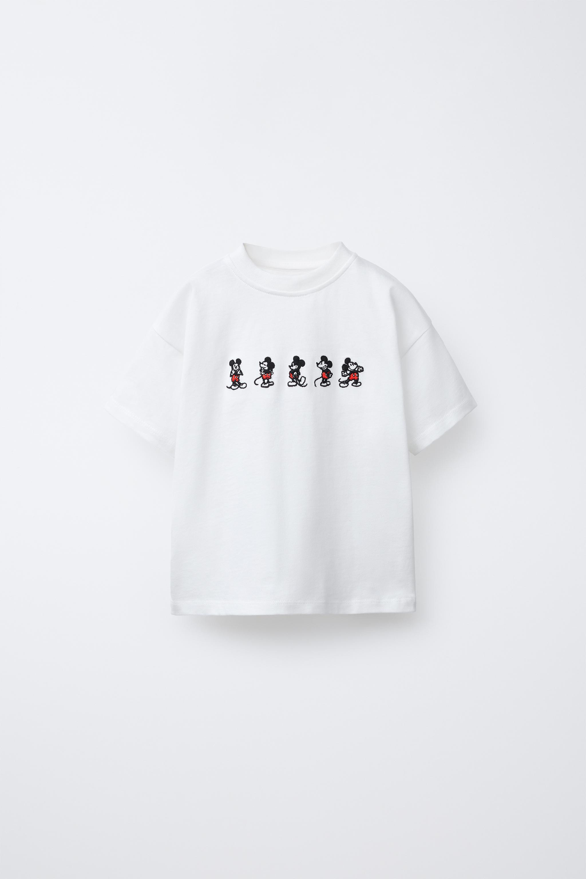 MICKEY MOUSE © DISNEY EMBROIDERED T-SHIRT | Zara US