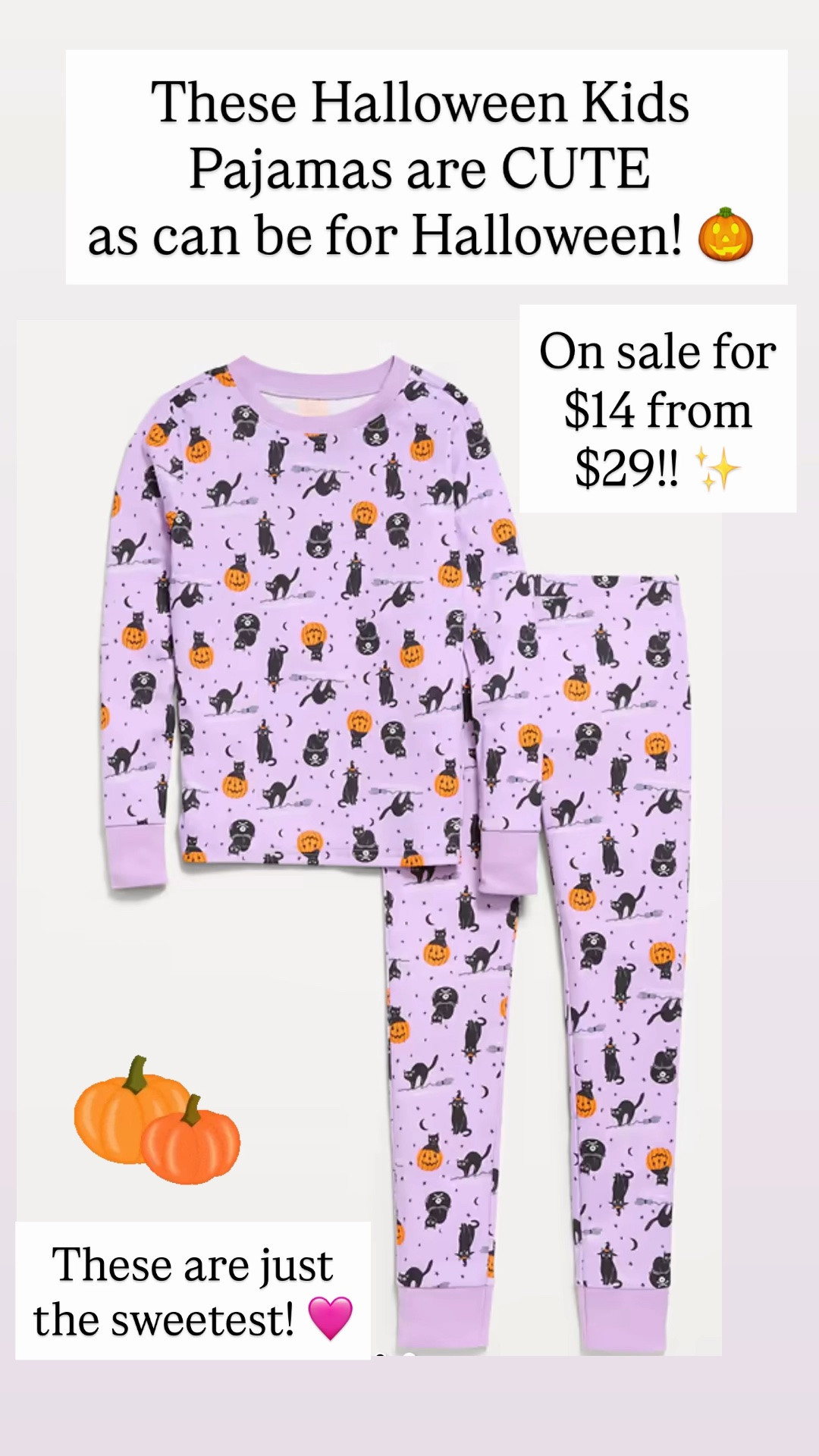 Halloween kids pajamas