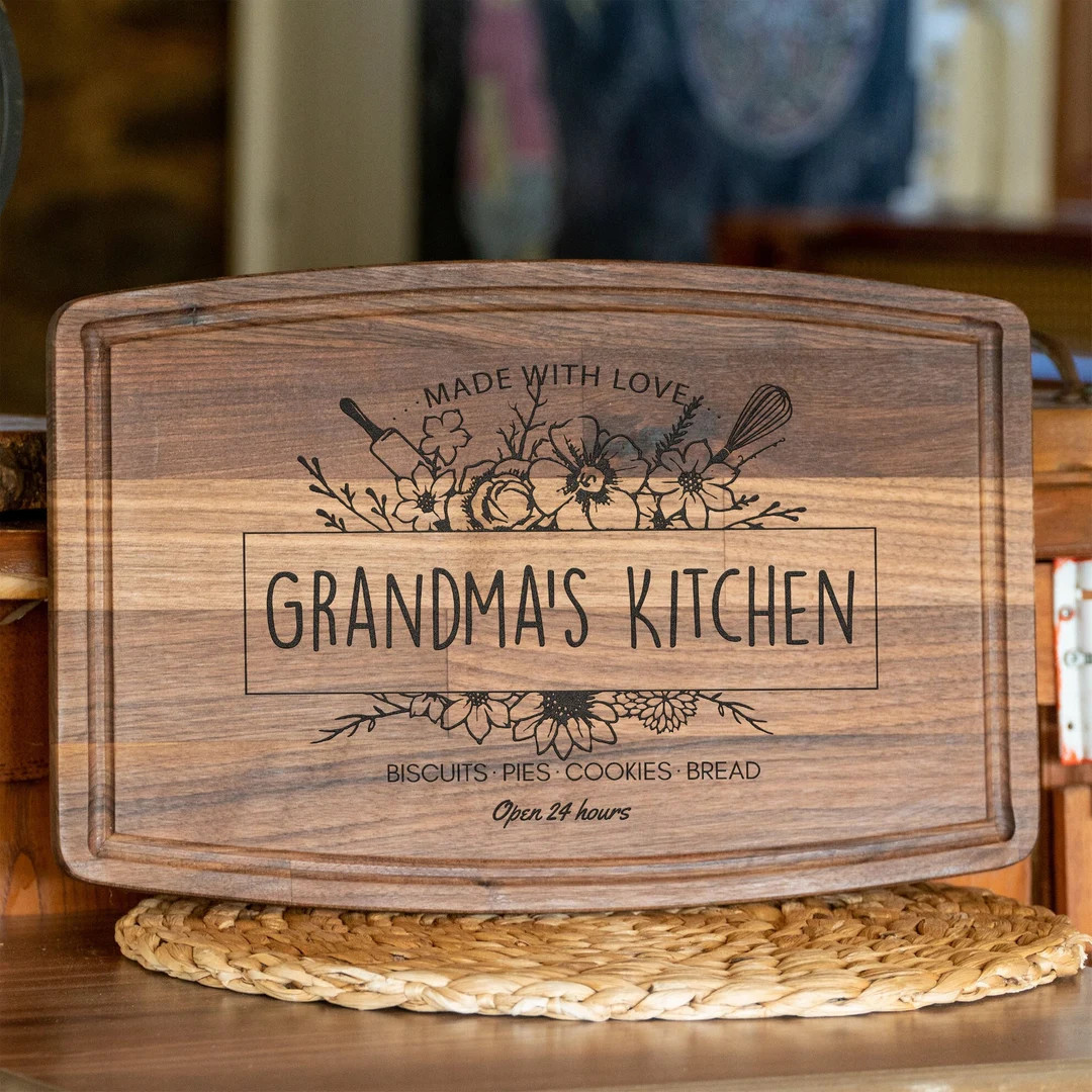 Christmas Gift Personalized Cutting Board Custom Cutting - Etsy | Etsy (US)