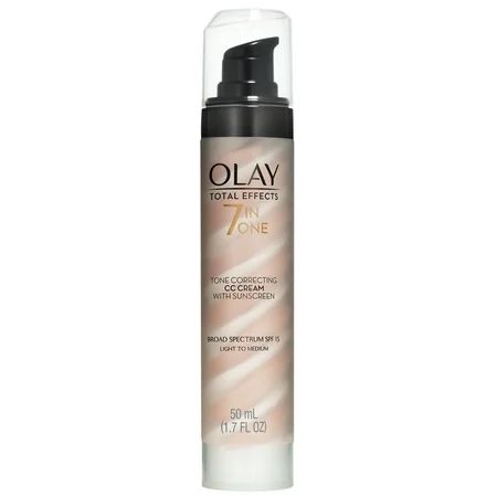 Olay Total Effects Tone Correcting CC Cream SPF 15, 1.7 fl oz | Walmart (US)