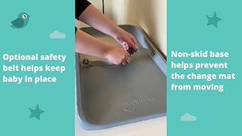 Leander Matty Changing Mat, Wood Rose | Amazon (US)