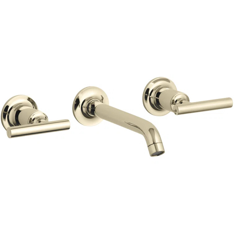 T14413-4-SN Purist® Wall-Mounted Bathroom Faucet | Wayfair North America