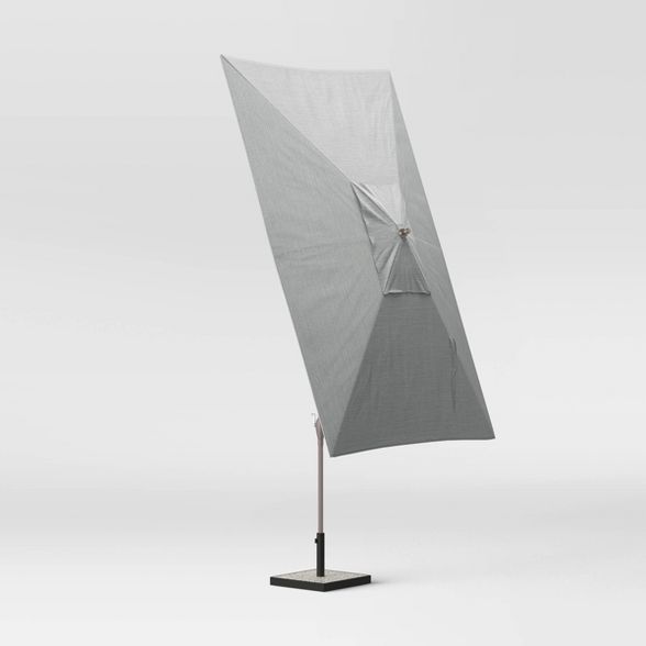 6.5' x 10' Rectangular Patio Umbrella Ash Pole - Project 62™ | Target