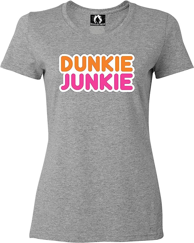 Dunkie Junkie Womens T-Shirt | Amazon (US)