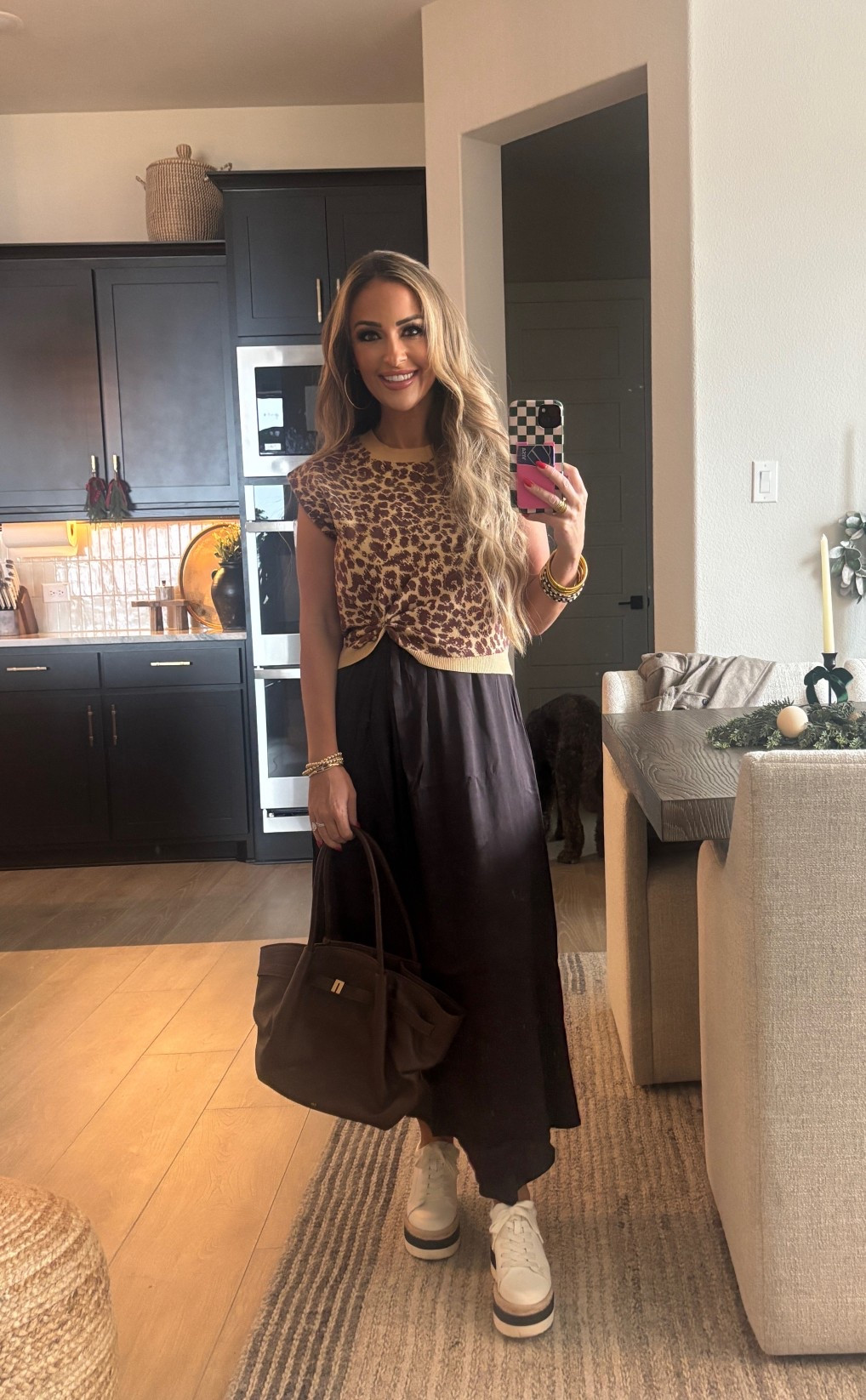 Leopard dress 👗 

#LTKOver40 #LTKHoliday