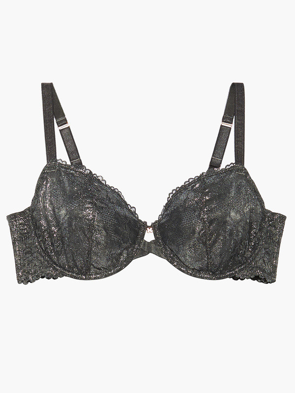Bling Floral Lace Unlined Bra | Savage x Fenty - North America