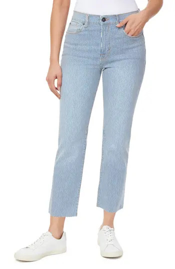 Kensie High Rise Slim Jeans in Railroad Stripe Melb at Nordstrom Rack, Size 6 | Nordstrom Rack