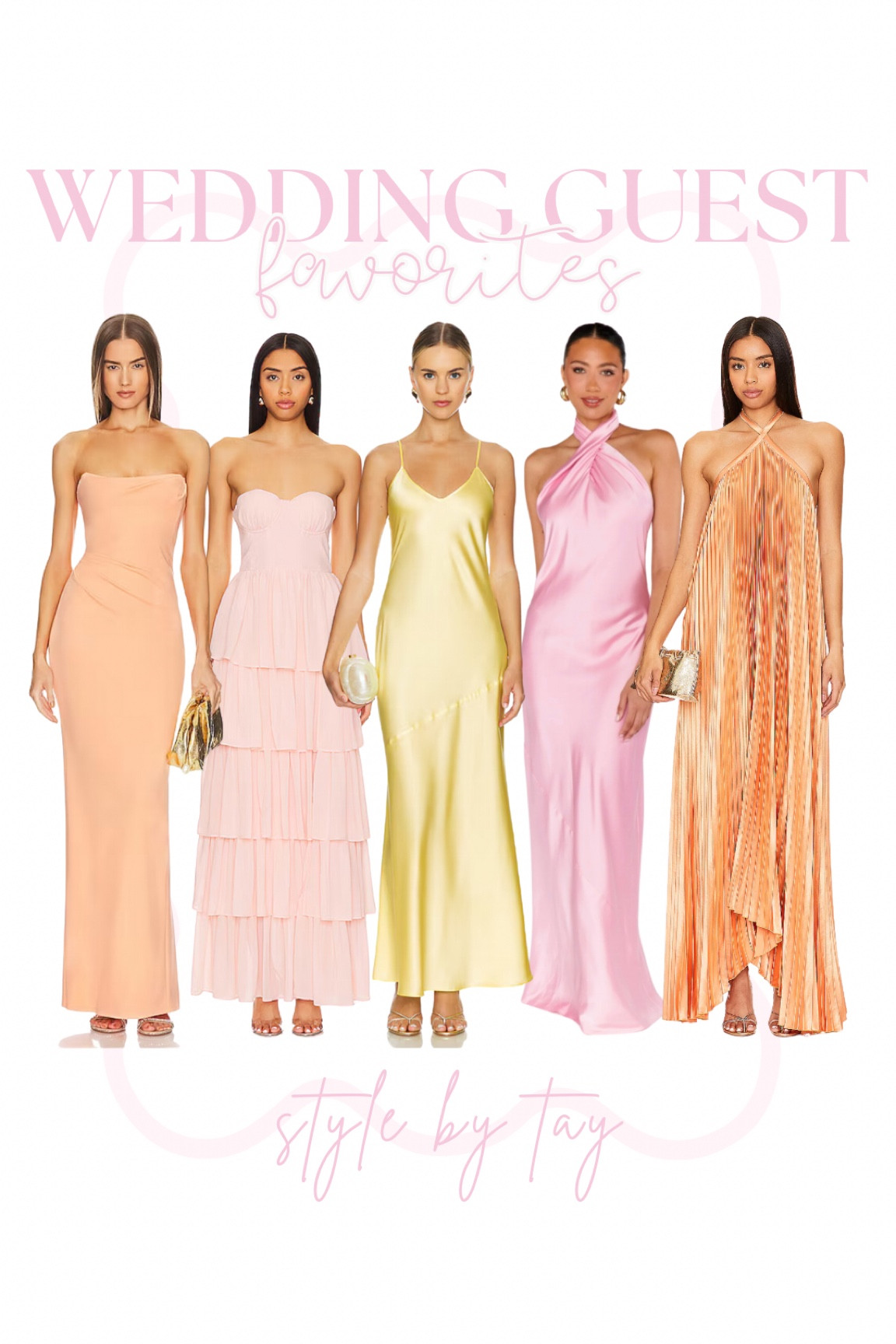 Love these pink, orange, and yellow wedding guest dresses! 

spring wedding guest dress, summer wedding guest dress, pink wedding guest dress, orange wedding guest dress, yellow wedding guest dress 

#LTKStyleTip #LTKWedding #LTKSeasonal