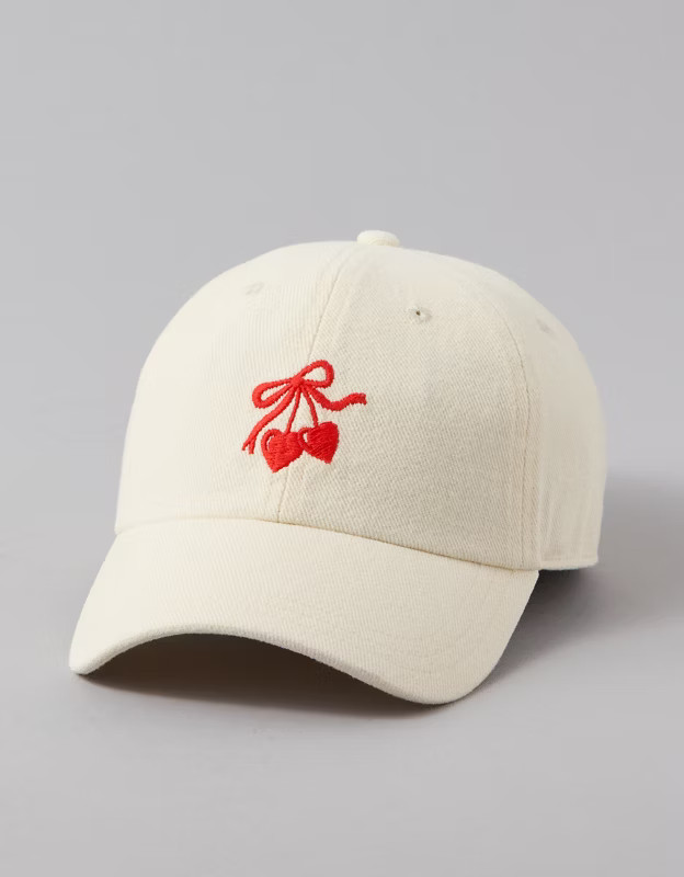AE Cherry Baseball Hat | American Eagle Outfitters (US & CA)