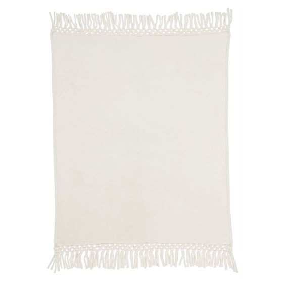 Plush Bohemian Fringe Throw | Pottery Barn Teen