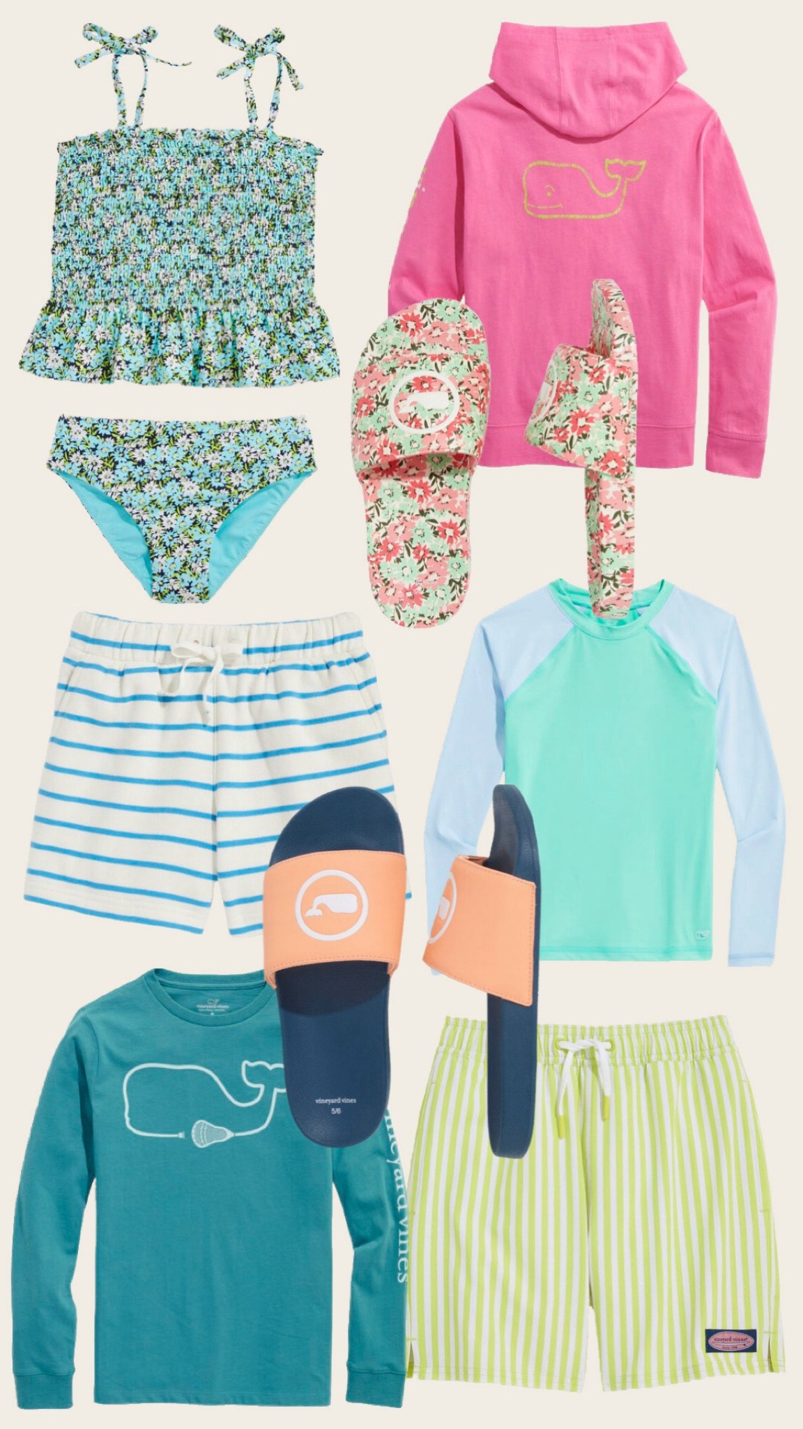 Vineyard Vines sale for kids! I love their lounge clothes & swimsuit options! Such fun colors for summer! 

#LTKFindsUnder50 #LTKKids #LTKSaleAlert