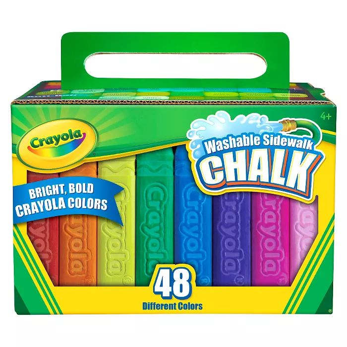 Crayola 48ct Washable Sidewalk Chalk - Bold Colors | Target