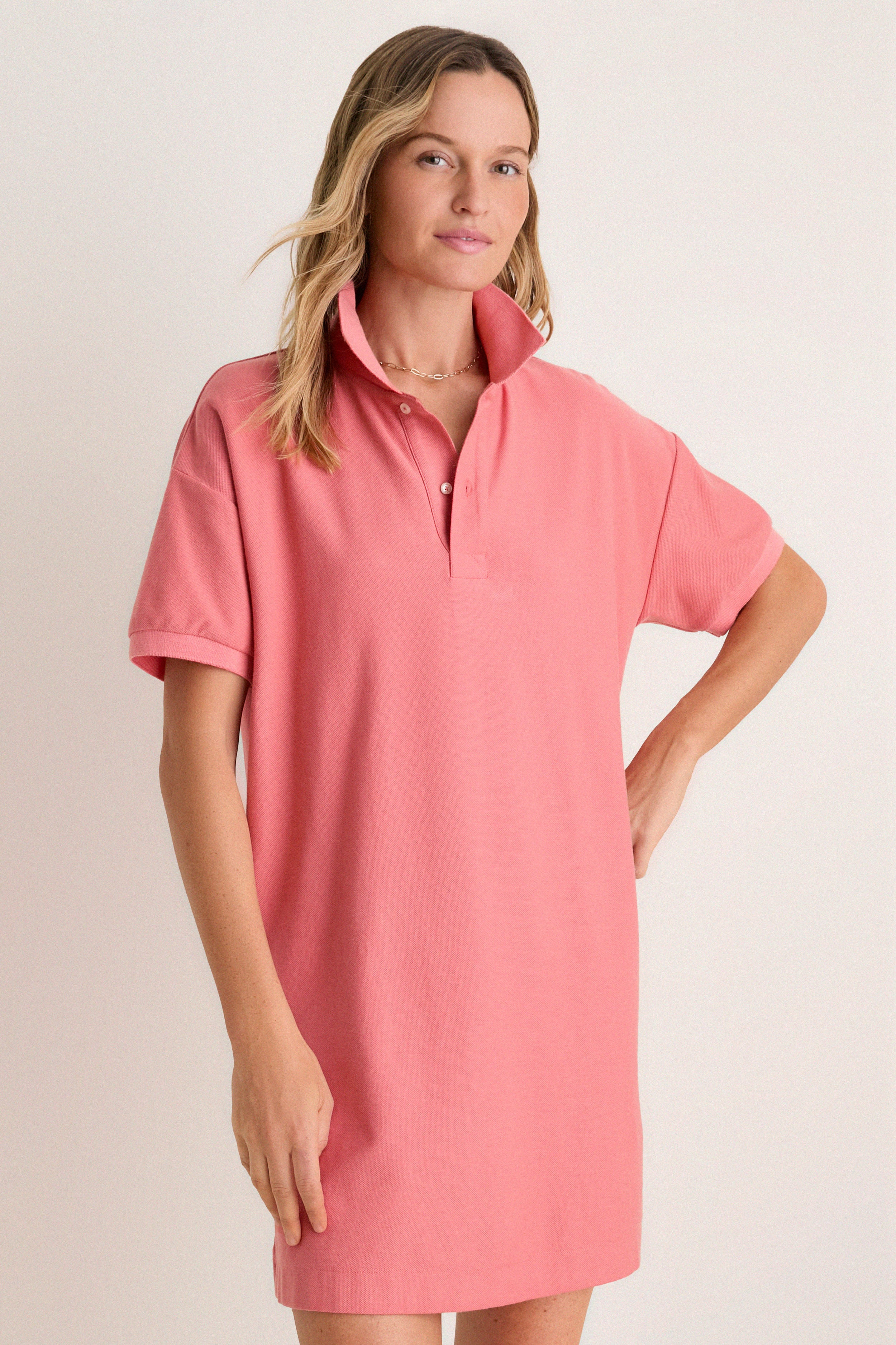 Nantucket Reds Pique Holmes Polo Dress | Tuckernuck (US)