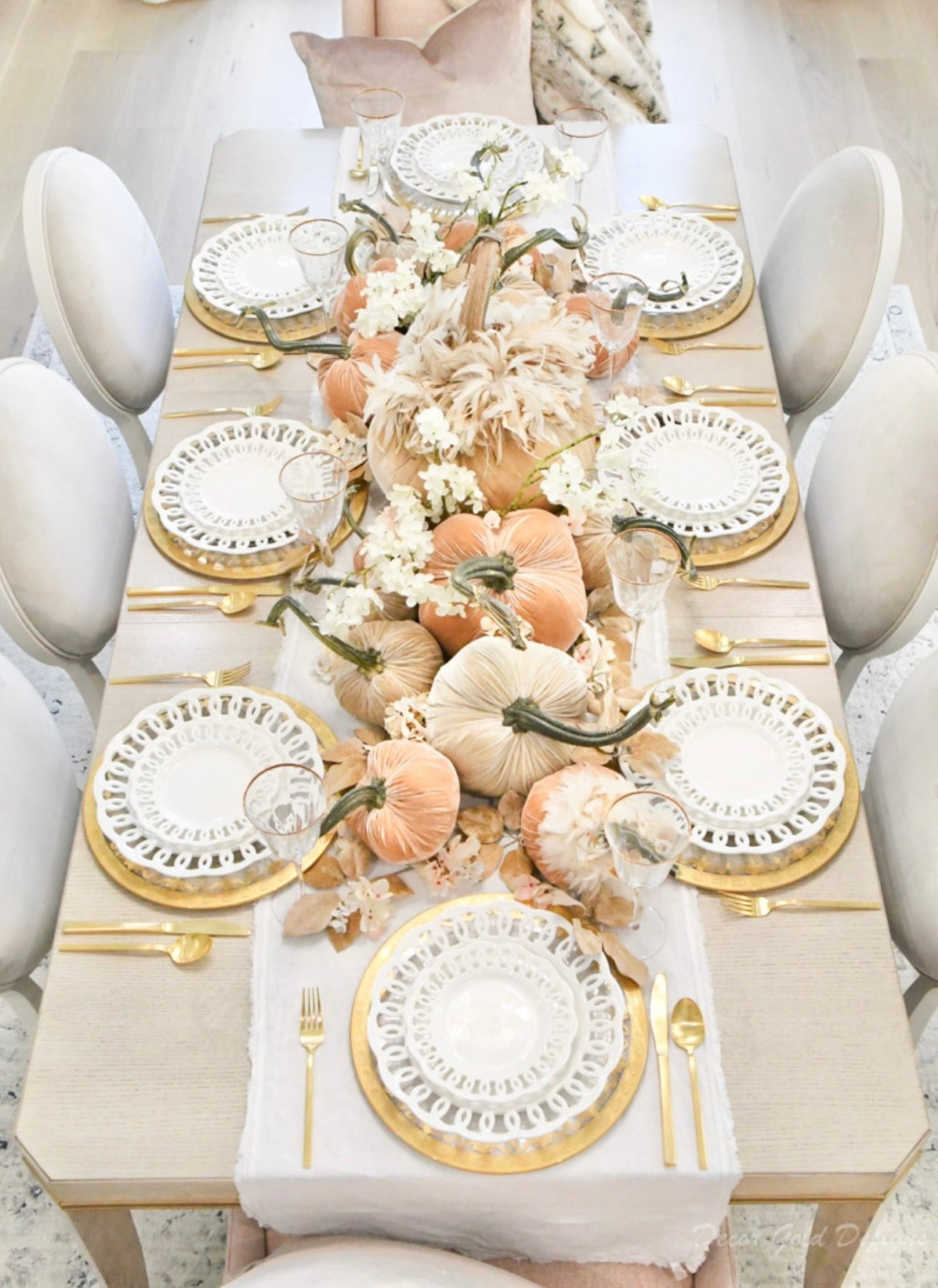 Fall tablescape, pumpkin centerpiece, Thanksgiving table, fall dining table decor 

#LTKHome #LTKSeasonal