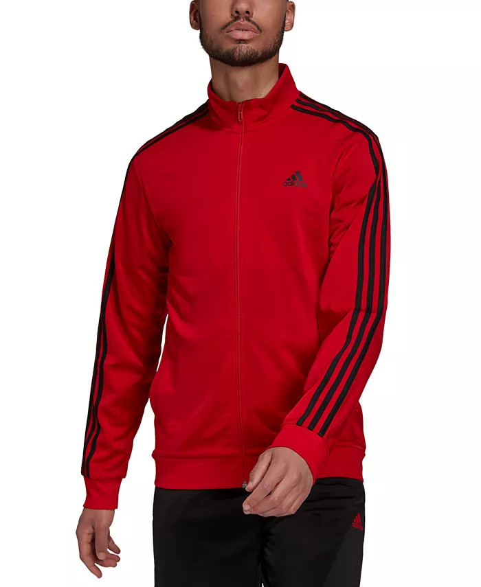 adidas Men's Tricot Track Jacket & Reviews - Activewear - Men - Macy's | Macys (US)
