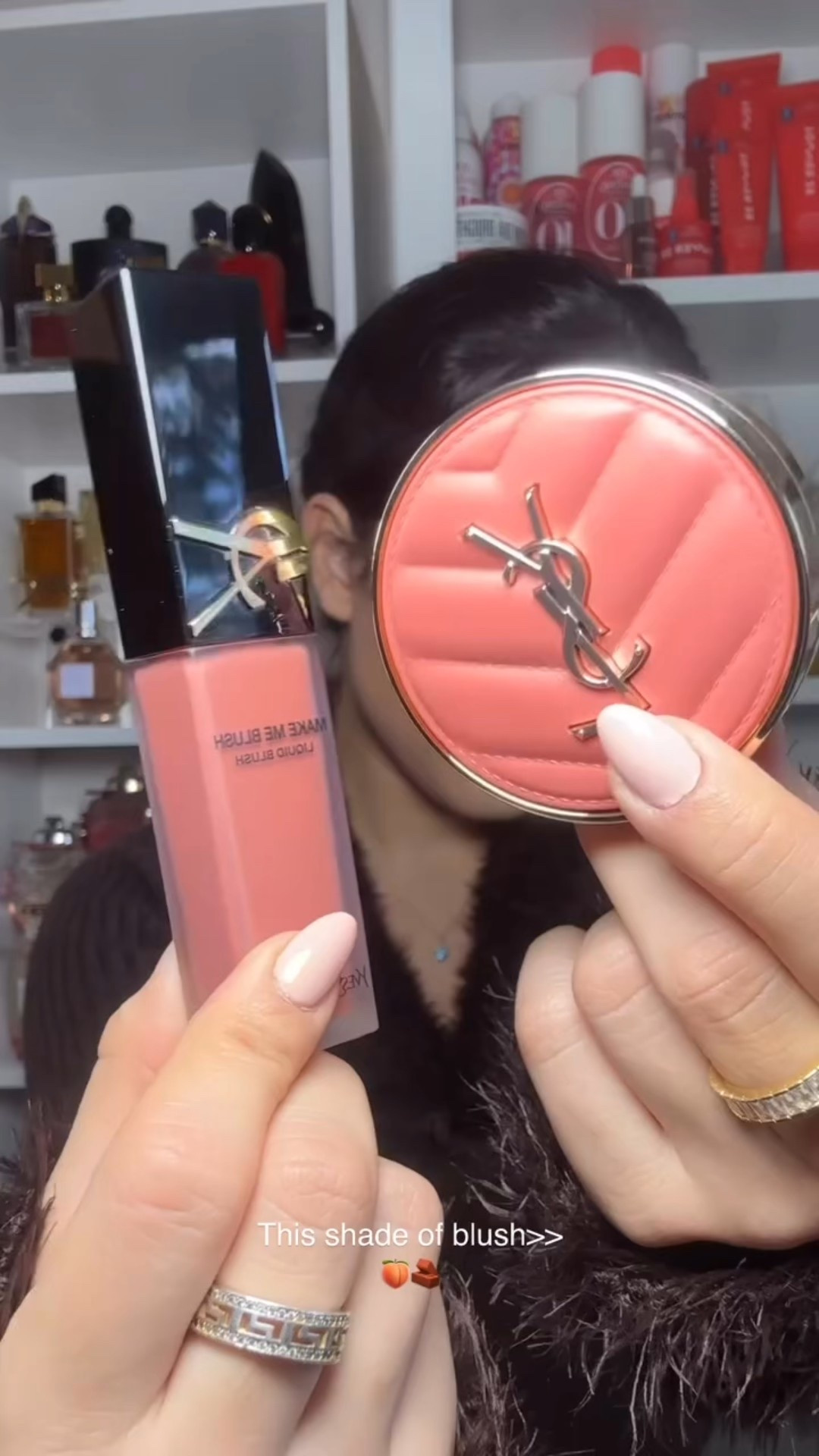 This shade will always be my favorite.
New Ysl beauty Make me blush powder blush and liqd blush in the shade
Peachy Nude. 
I'm obsessed with this new powder
formula!

#LTKBeauty #LTKWatchNow
