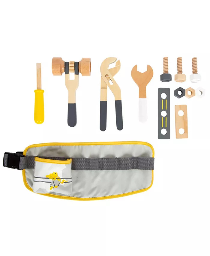 Flat River Group Small Foot Wooden Toys Tool Belt | Macys (US)
