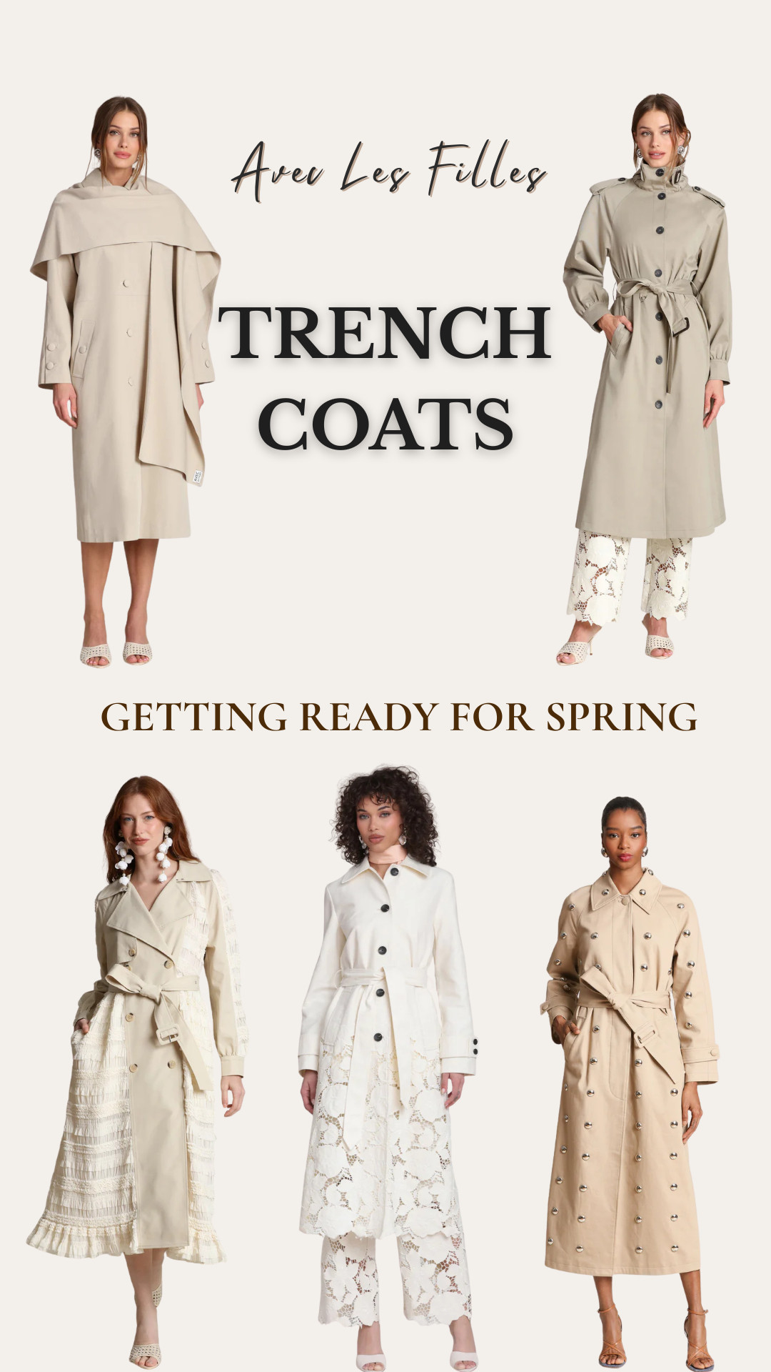 Loving these classic trench coats for spring 🤍 

#LTKStyle #LTKSpring #TrenchCoat #SpringLayers #NeutralStyle #EverydayStyle 

 #LTKSeasonal #LTKU