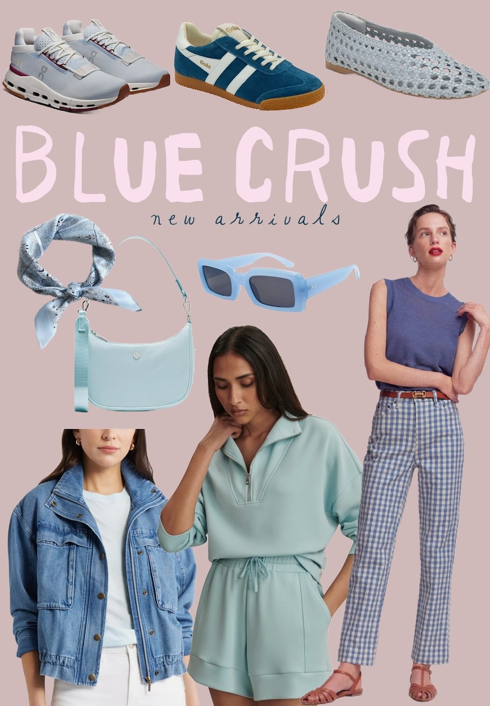 Blue crush 💙 
Varley set
Blue gingham pants 
Denim jacket 
Blue shoes 

#LTKgrwm #LTKSeasonal #LTKdayinmylife