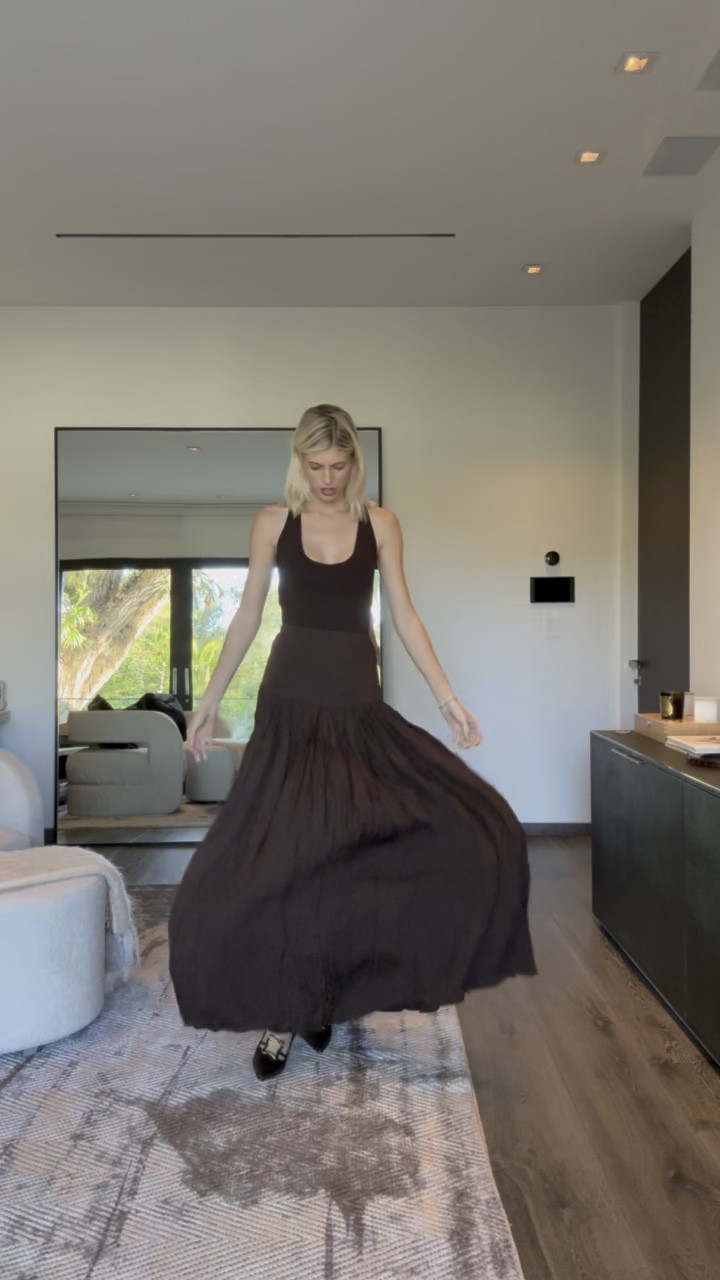 Obsessed with this chocolate brown look 🤎 Usually, bodysuits don’t fit me, but this one is super stretchy!

#LTKStyleTip #LTKWatchNow