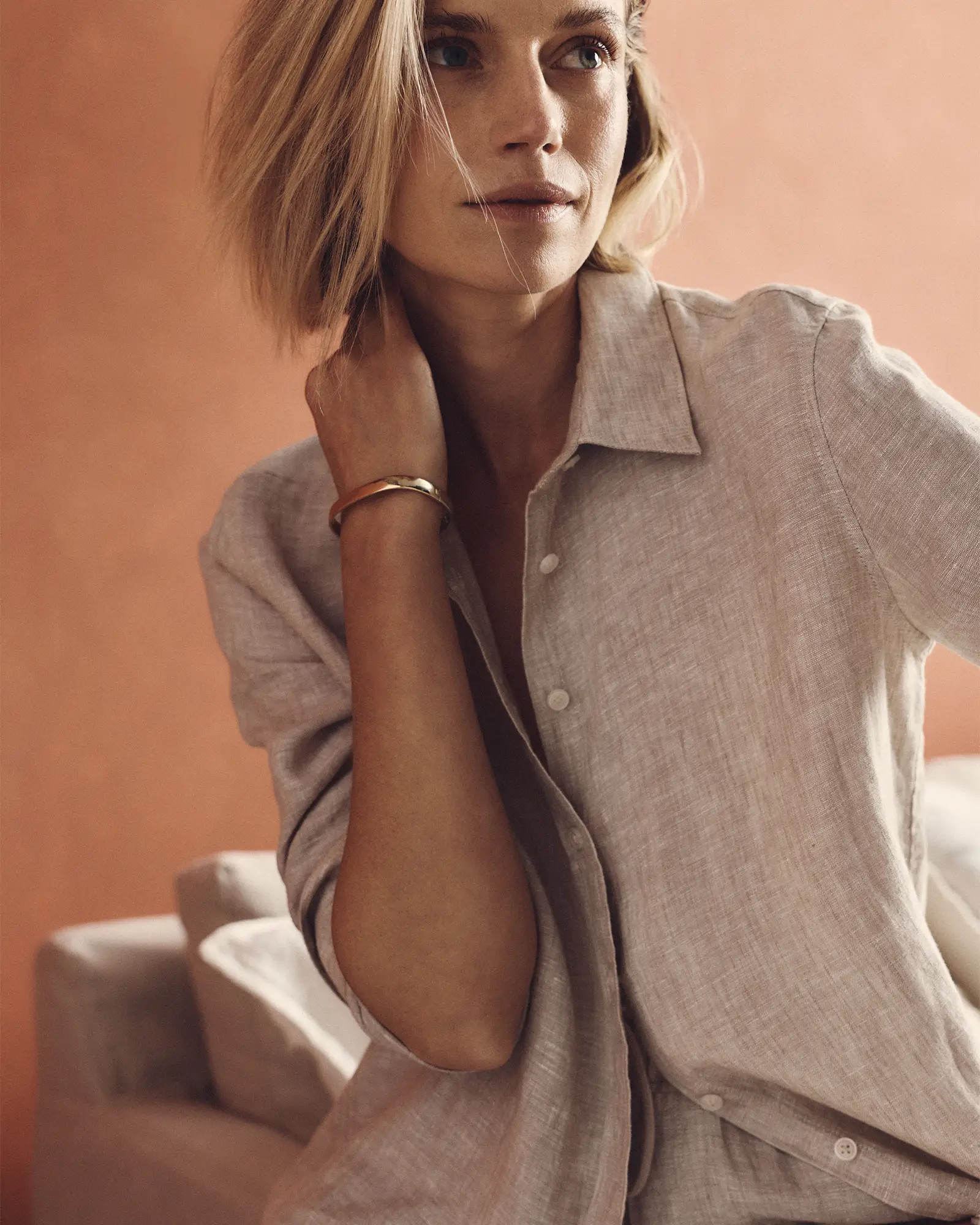 100% European Linen Long Sleeve Shirt | Quince