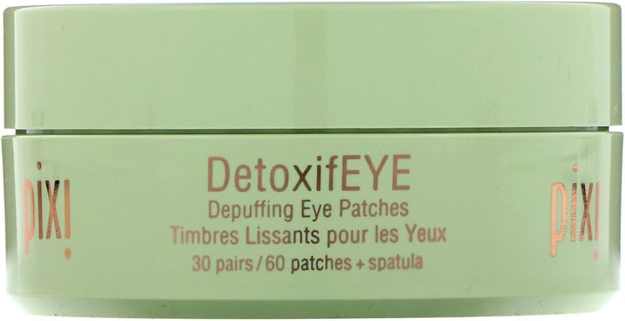 Pixi DetoxifEYE Depuffing Hydrogel Under-Eye Patches | Hyaluronic Acid, Gold & Caffeine Eye Patch... | Amazon (US)