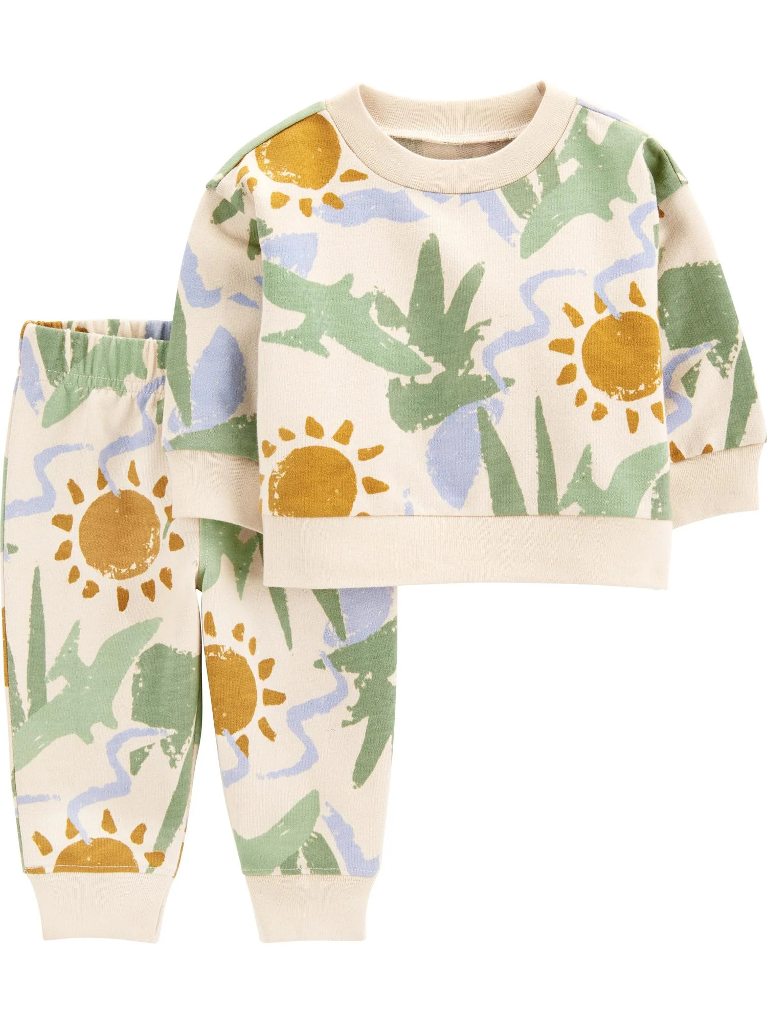 Carter's Child of Mine Baby Boy Outfit Set, 2-Piece, Sizes 0/3-24 Months | Walmart (US)