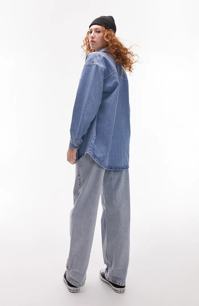 Denim Shacket | Nordstrom