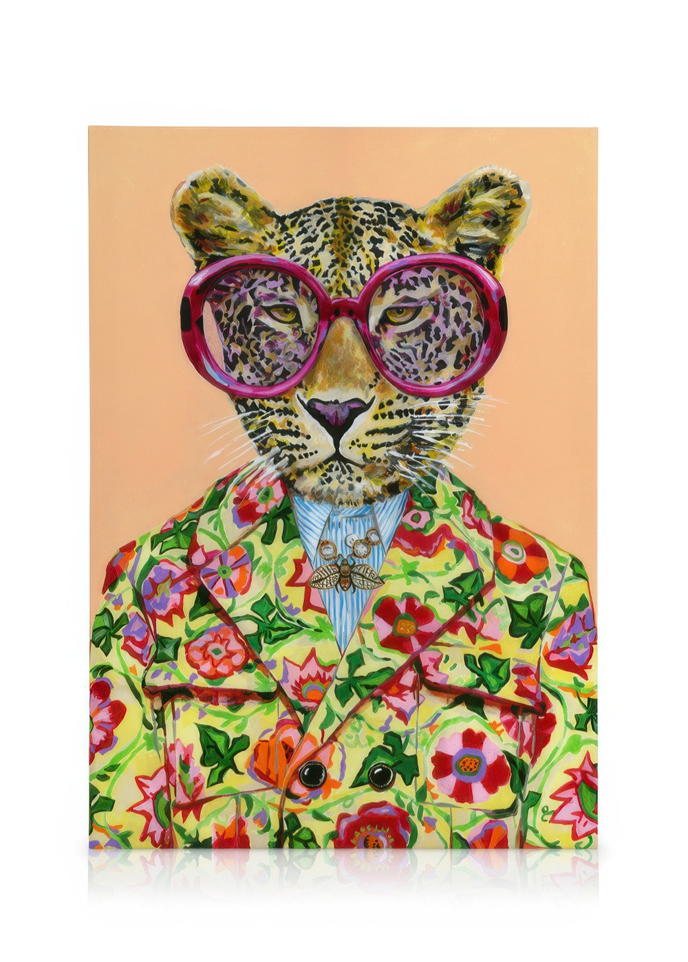 Heather Perry - Artsy Leopard Canvas print | Desenio