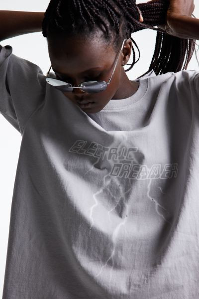 Oversized Printed T-shirt | H&M (US + CA)