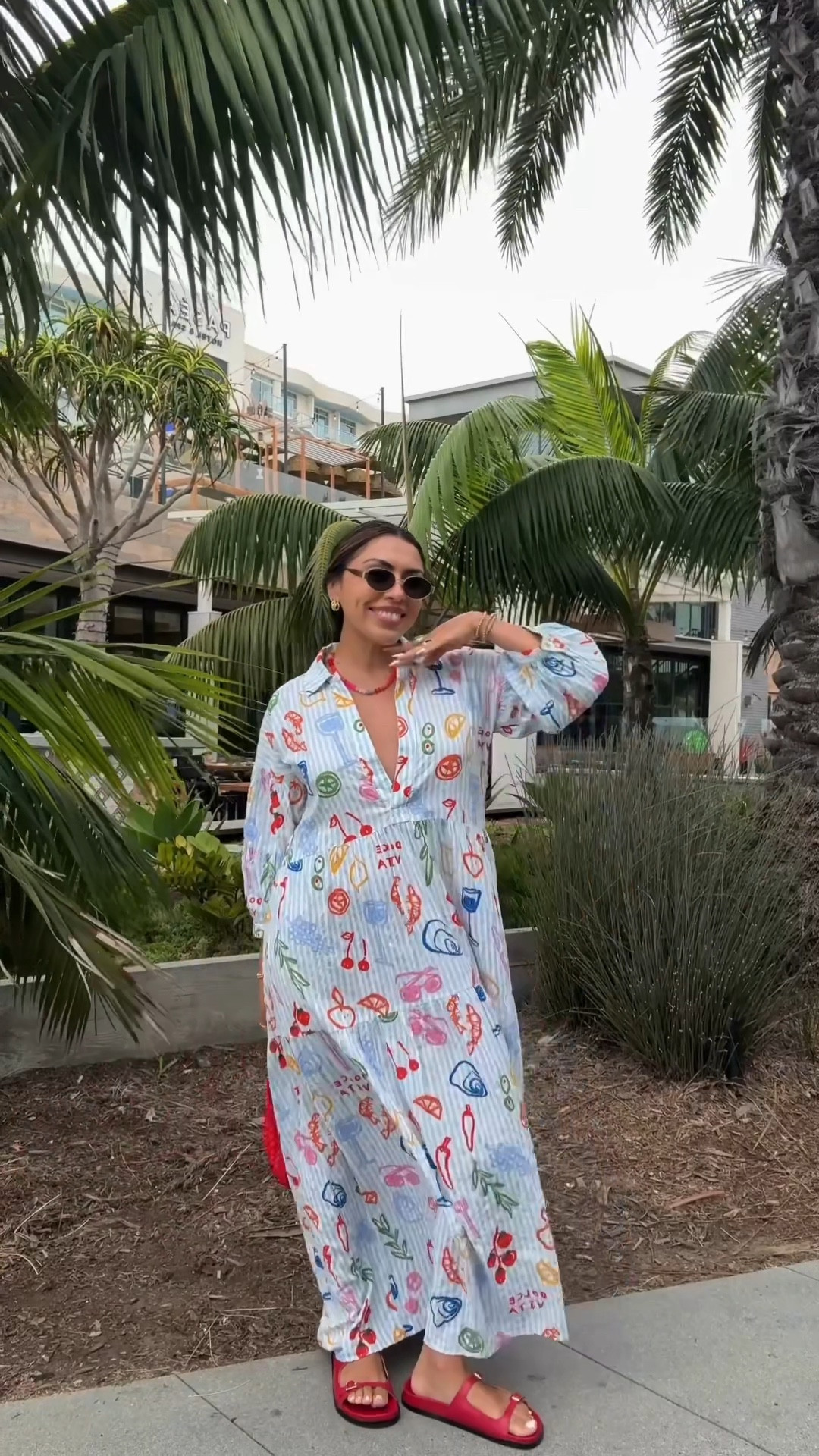 Vacation Outfit | Colorful Classic Style | Wearing a size small 
—


#LTKTravel #LTKStyleTip