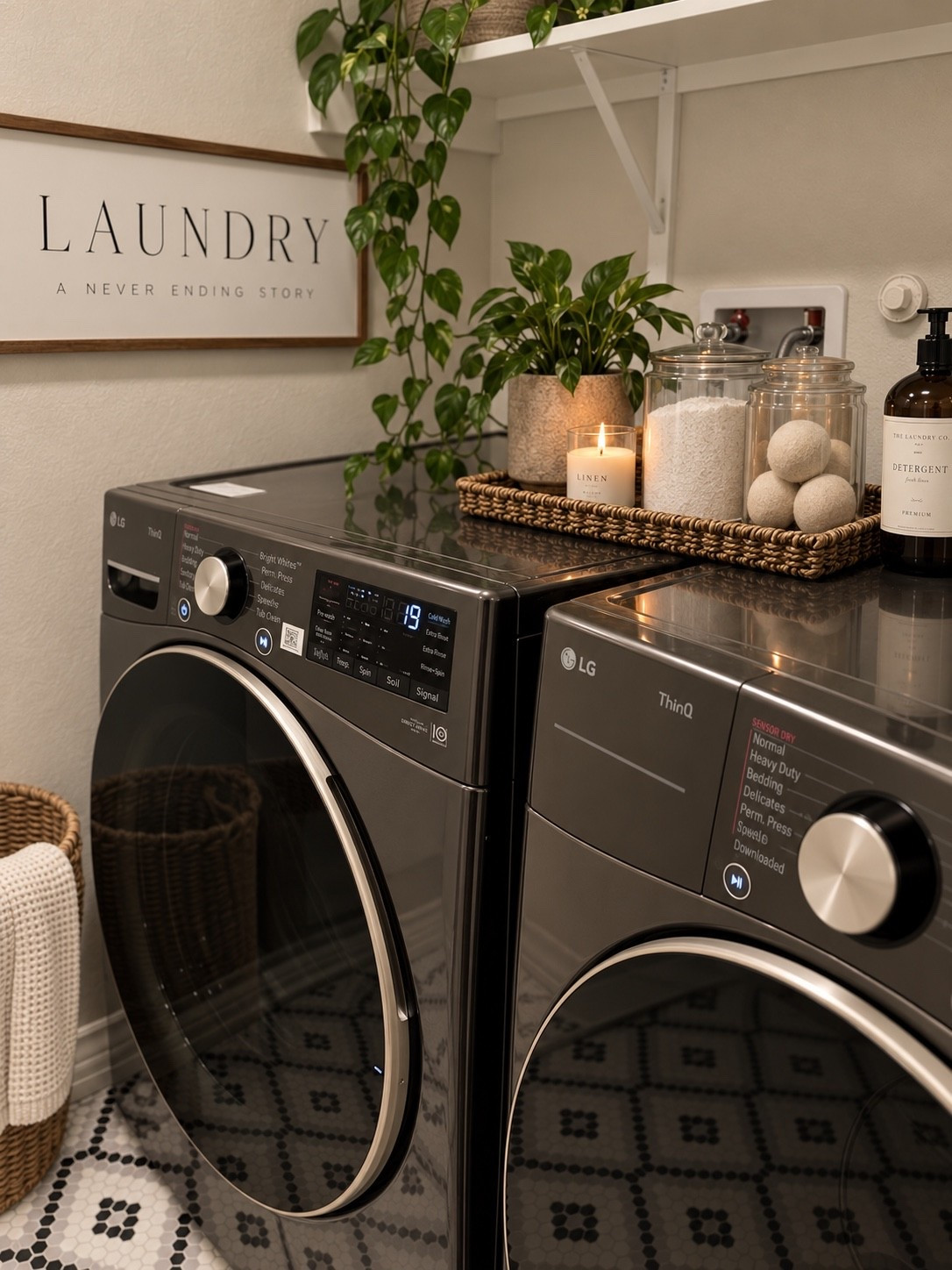 Washer and dryer set, laundry room decor, washer and dryer set on a major markdown sale

#LTKHome #LTKmomlife #LTKSaleAlert